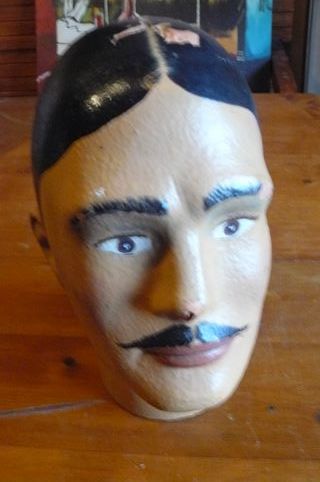 Cabeza maniquí hombre sombrerería