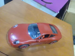 Porsche Rojo playmobil con Muñeco y Luces