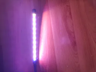Lámpara LED USB Flexible Negra