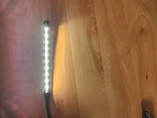 Lámpara LED USB Flexible Negra