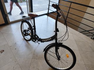 Bicicleta Plegable Moma bike Negra