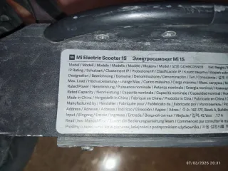 Patinete Eléctrico Xiaomi Mi Scooter 1S