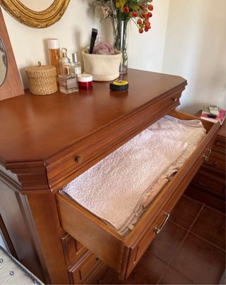 Dormitorio Clásico Madera Maciza
