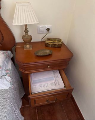 Dormitorio Clásico Madera Maciza