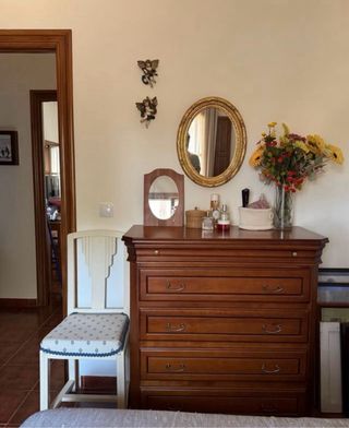 Dormitorio Clásico Madera Maciza