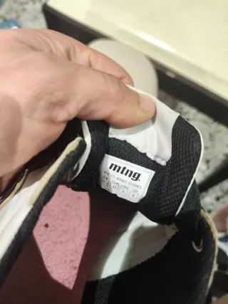 Zapatillas MTNG Hombre Beige/Blanco