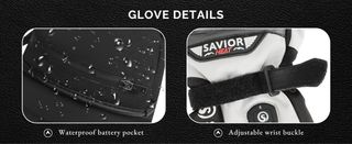 Guantes Calefactables Moto Impermeable Thinsulate