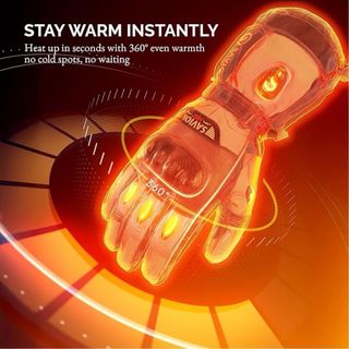 Guantes Calefactables Moto Impermeable Thinsulate