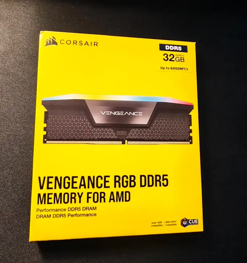 Corsair Vengeance RGB DDR5 32GB (2x16GB) CL30