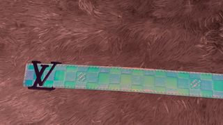 Cinturón Multicolor/Cromado