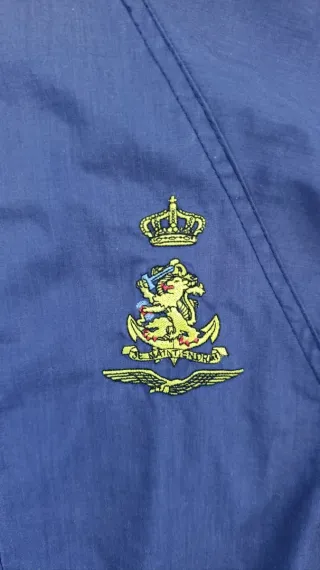 Chaqueta Bomber Vintage Militar Holandesa 1996