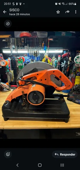 Tronzadora de metal 14