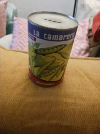 Hucha vintage La Camarera Guisantes