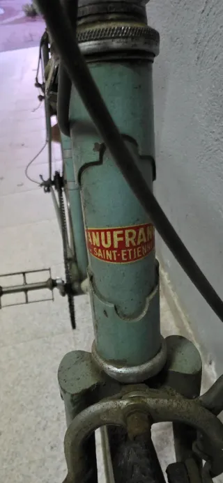 Bicicleta Antigua Manufrance Carreras