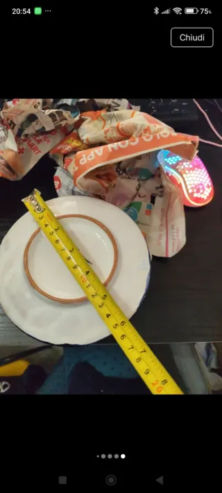 Tazzone latte ceramica vietrese fatto a mano