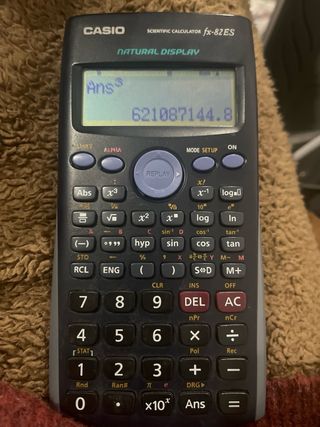 Calculadora Científica Casio fx-82ES
