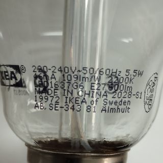 Lámpara de techo Ikea