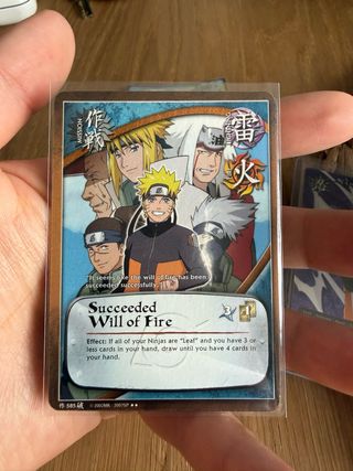 Naruto CCG - Succeded Will of Fire