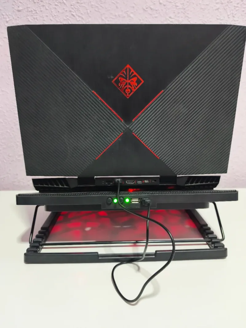Portátil Gamer HP Omen 15 Negro/Rojo afbeelding 8