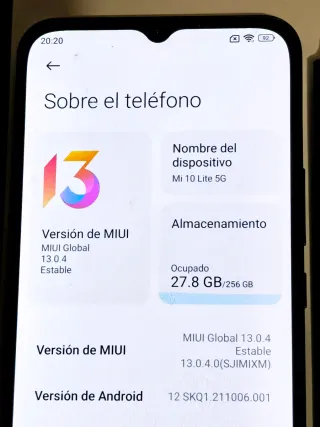 Xiaomi 10 5G 256GB