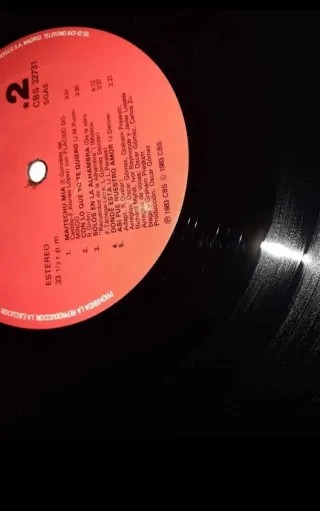 Vinilos Mocedades (1983 y 1986) precio unidad