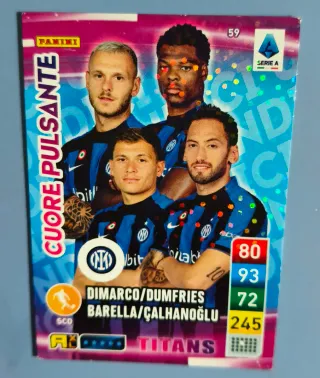 Carta Panini Adrenalyn Inter 22/23