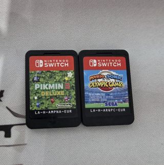 Pikmin 3 y Mario & Sonic en los JJOO sin caja