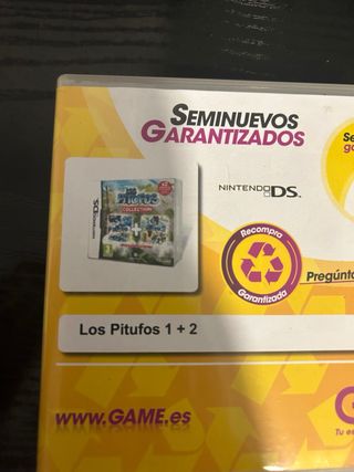 Los Pitufos 1 + 2 Nintendo DS