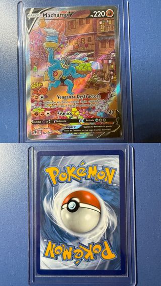 Machamp V 220 HP Carta Pokémon