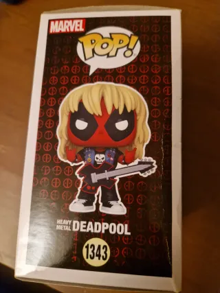 Funko Deadpool Figura Vinilo Heavy Metal