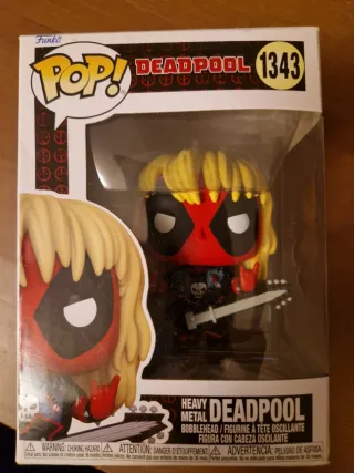 Funko Deadpool Figura Vinilo Heavy Metal
