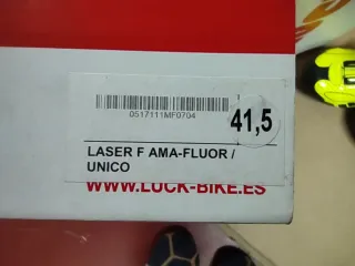 Zapatillas Ciclismo Luck Talla 41.5