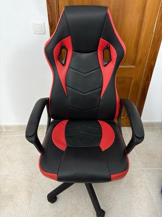 Silla Gaming CLP Glendale Negra/Roja