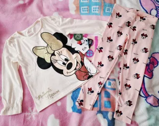 4 AÑOS CONJUNTO niña MINNIE MOUSE DISNEY C&A NUEVO