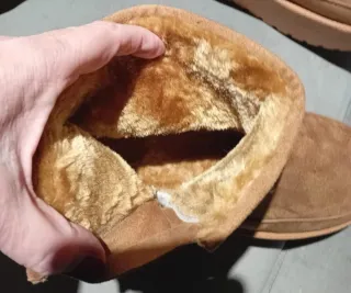 Botas camel novas tamanho 40