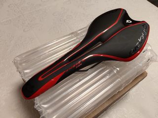 Sillín Prologo Zero II PAS Negro/Rojo