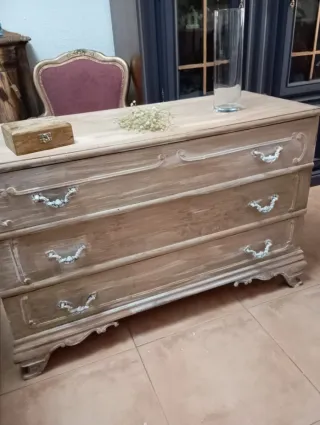 Cómoda con espejo vintage