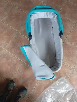 Capazo Bebé Casualplay Azul, marca Casualplay