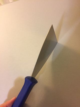 Spatole pasticceria Thermohauser acciaio blu x2