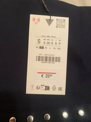 Minifalda de Zara