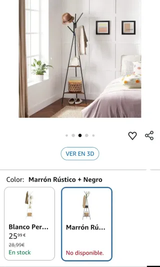 VASAGLE Appendiabiti, Appendiabiti per Cappotti, Appendiabiti per Cappelli e Cappotti, Stile Industriale, con 2 Ripiani, per Abbigliamento, Cappello, Borsa, Marrone Rustico e Nero RCR16BXV1