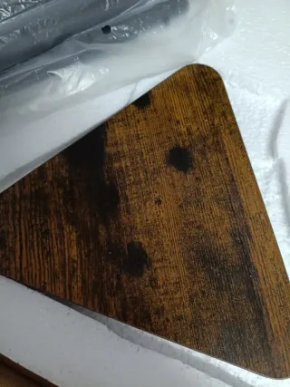 VASAGLE Appendiabiti, Appendiabiti per Cappotti, Appendiabiti per Cappelli e Cappotti, Stile Industriale, con 2 Ripiani, per Abbigliamento, Cappello, Borsa, Marrone Rustico e Nero RCR16BXV1