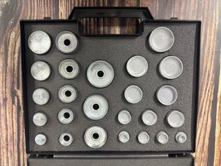 Prensa de tornillo + tases para relojeria/joyeria