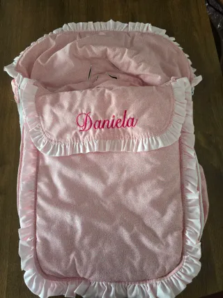 Saco Maxi Cosi Personalizado Daniela ,impecable