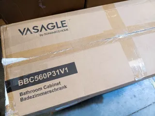 VASAGLE Armario de Baño, Mueble de Almacenamiento
