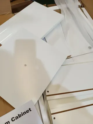 VASAGLE Armario de Baño, Mueble de Almacenamiento