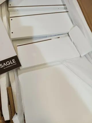 VASAGLE Armario de Baño, Mueble de Almacenamiento