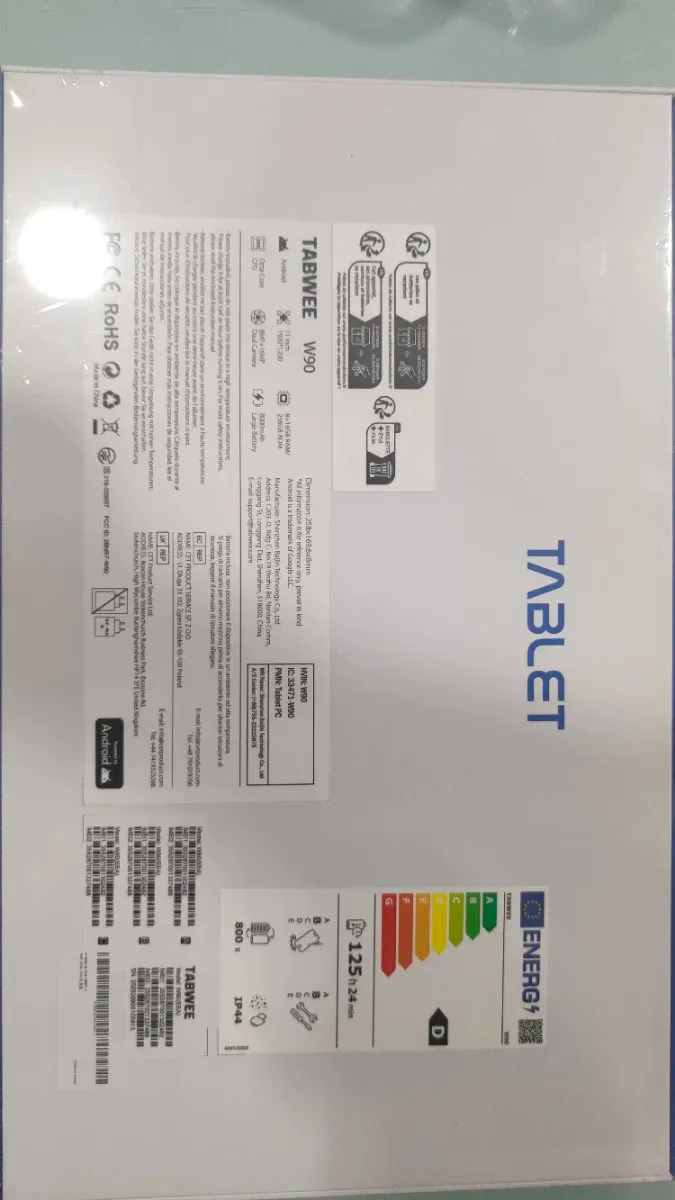 Tablet TABWEE W90 256GB 11 SIN ABRIR afbeelding 2