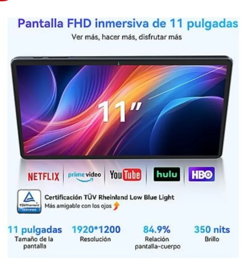 Tablet TABWEE W90 256GB 11 SIN ABRIR afbeelding 4