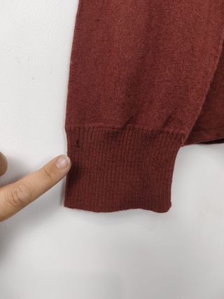 The North Face 1/4 Zip Knit Sweater - Wool & Cotto